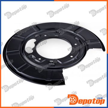 Déflecteur, disque de frein arrière droite pour MERCEDES | HTO-ME-036